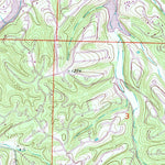 United States Geological Survey Hiwasse, AR-MO (1971, 24000-Scale) digital map