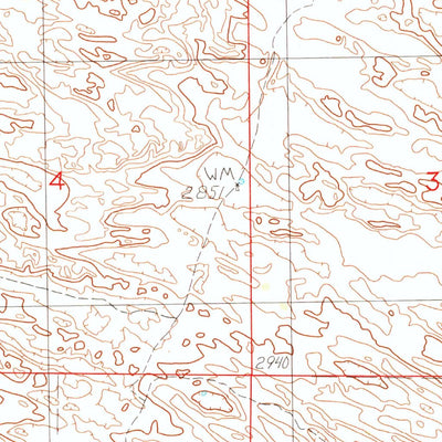 United States Geological Survey Hoagland, NE (1986, 24000-Scale) digital map