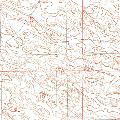 United States Geological Survey Hoagland, NE (1986, 24000-Scale) digital map