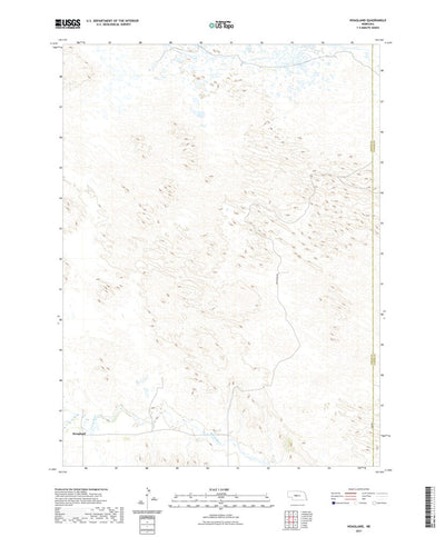 United States Geological Survey Hoagland, NE (2021, 24000-Scale) digital map