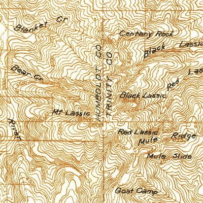 United States Geological Survey Hoaglin, CA (1931, 96000-Scale) digital map