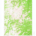 United States Geological Survey Hoback Peak, WY (1965, 24000-Scale) digital map