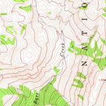 United States Geological Survey Hoback Peak, WY (1965, 24000-Scale) digital map