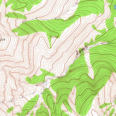 United States Geological Survey Hoback Peak, WY (1965, 24000-Scale) digital map