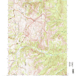 United States Geological Survey Hoback Peak, WY (1996, 24000-Scale) digital map