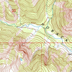 United States Geological Survey Hoback Peak, WY (1996, 24000-Scale) digital map