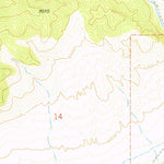 United States Geological Survey Hobble Canyon, NV (1968, 24000-Scale) digital map