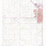 United States Geological Survey Hobbs West, NM (1969, 24000-Scale) digital map