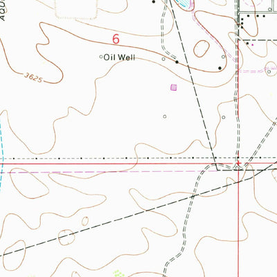 United States Geological Survey Hobbs West, NM (1969, 24000-Scale) digital map