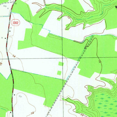 United States Geological Survey Hobbsville, NC (1982, 24000-Scale) digital map