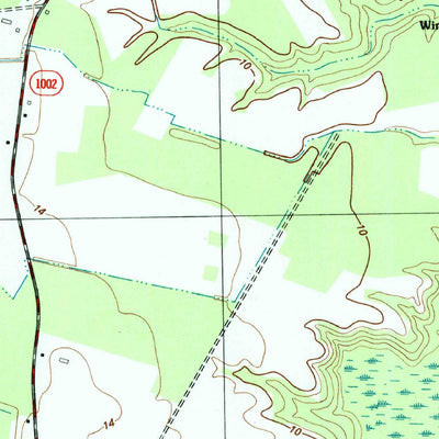 United States Geological Survey Hobbsville, NC (1997, 24000-Scale) digital map
