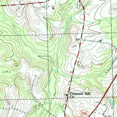 United States Geological Survey Hobgood, NC (1997, 24000-Scale) digital map