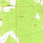 United States Geological Survey Hobo Canyon, NV (1972, 24000-Scale) digital map