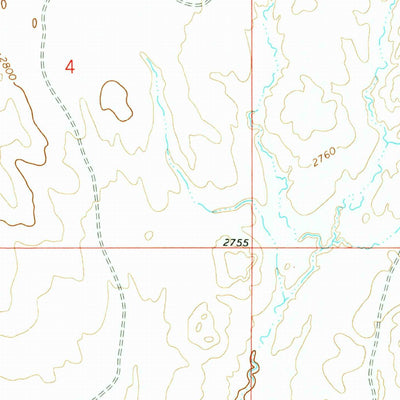 United States Geological Survey Hobo Coulee, MT (1969, 24000-Scale) digital map