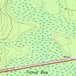 United States Geological Survey Hoboken East, GA (1966, 24000-Scale) digital map