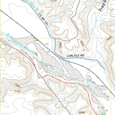 United States Geological Survey Hobson, CO (2022, 24000-Scale) digital map
