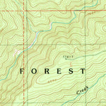 United States Geological Survey Hobson Horn, OR (1989, 24000-Scale) digital map