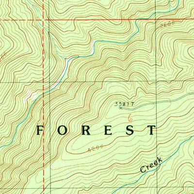 United States Geological Survey Hobson Horn, OR (1989, 24000-Scale) digital map