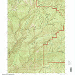United States Geological Survey Hobson Horn, OR (1998, 24000-Scale) digital map