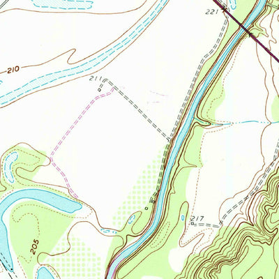 United States Geological Survey Hochheim, TX (1959, 24000-Scale) digital map