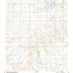 United States Geological Survey Hocker, OK (1987, 24000-Scale) digital map