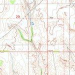 United States Geological Survey Hocker, OK (1987, 24000-Scale) digital map