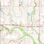 United States Geological Survey Hocker, OK (1987, 24000-Scale) digital map