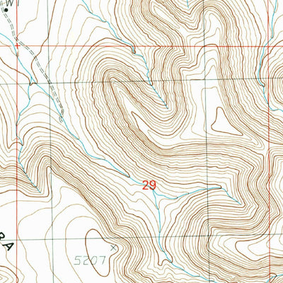 United States Geological Survey Hockett, NM (1989, 24000-Scale) digital map
