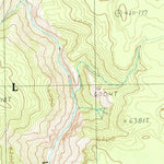 United States Geological Survey Hockett Peak, CA (1987, 24000-Scale) digital map