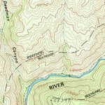 United States Geological Survey Hockett Peak, CA (1993, 24000-Scale) digital map