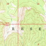 United States Geological Survey Hockey Puck Spring, AZ (1967, 24000-Scale) digital map