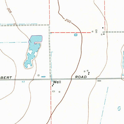 United States Geological Survey Hockley Mound, TX (1971, 24000-Scale) digital map