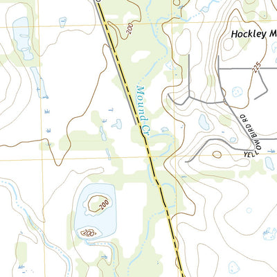 United States Geological Survey Hockley Mound, TX (2022, 24000-Scale) digital map
