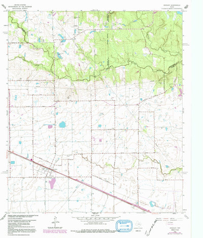 United States Geological Survey Hockley, TX (1962, 24000-Scale) digital map