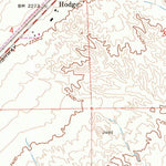 United States Geological Survey Hodge, CA (1971, 24000-Scale) digital map