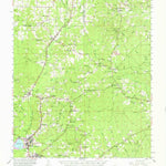 United States Geological Survey Hodge, LA (1953, 62500-Scale) digital map