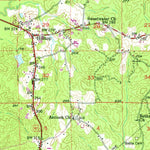 United States Geological Survey Hodge, LA (1953, 62500-Scale) digital map