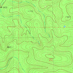United States Geological Survey Hodgen, OK (1981, 24000-Scale) digital map