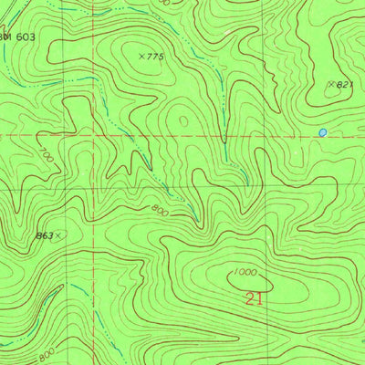 United States Geological Survey Hodgen, OK (1981, 24000-Scale) digital map