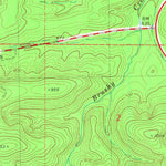 United States Geological Survey Hodgen, OK (1981, 24000-Scale) digital map