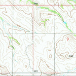 United States Geological Survey Hodges SE, MT (1982, 24000-Scale) digital map