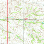 United States Geological Survey Hodges SE, MT (1982, 24000-Scale) digital map