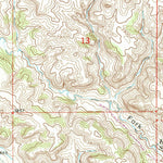 United States Geological Survey Hodsdon Flats, MT (1966, 24000-Scale) digital map