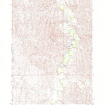 United States Geological Survey Hoe Ranch, WY (1953, 24000-Scale) digital map