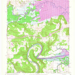 United States Geological Survey Hoffman, OK (1962, 24000-Scale) digital map