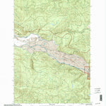 United States Geological Survey Hoffstadt Mountain, WA (1998, 24000-Scale) digital map