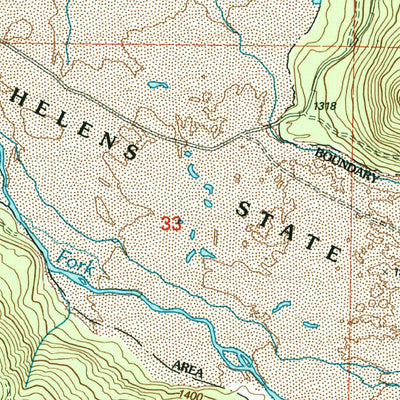 United States Geological Survey Hoffstadt Mountain, WA (1998, 24000-Scale) digital map
