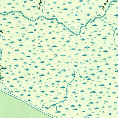 United States Geological Survey Hog Bayou, LA (1946, 31680-Scale) digital map