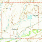 United States Geological Survey Hog Cove Butte, ID (1970, 24000-Scale) digital map
