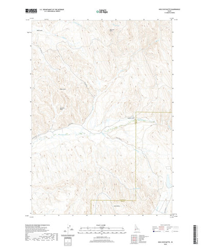 United States Geological Survey Hog Cove Butte, ID (2020, 24000-Scale) digital map